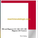 Case MX and Magnum 215, 245, 275, 305, 335 Tractors Parts Catalog