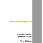 Case RC Tractor Parts Catalog