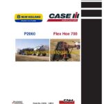 CNH P2060, Flex Hoe 700 Service Training Manual