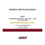 Case Steiger 600 Quadtrac Service Parts Catalogue