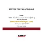 Case RB565 Round Baler Premium Service Parts Catalogue