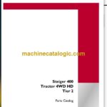 Case Steiger 400 Tier 2 Tractor 4WD HD Parts Catalog