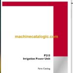 Case P215 Irrigation Power Unit Parts Catalog