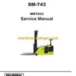 Clark WSTX33 Service Manual (SM743)