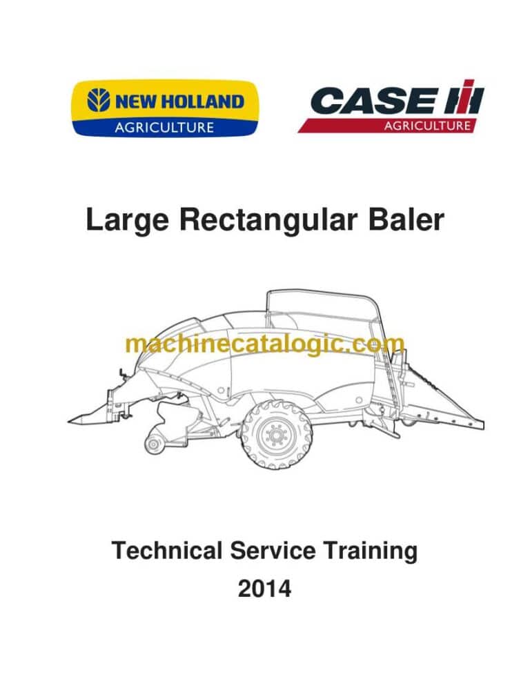 CNH Large Rectangular Baler Service Training Manual