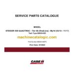 Case Steiger 500 Quadtrac Tier 4B Final Service Parts Catalogue