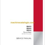 Case RB455, RB465, RB565 Round Baler Service Manual (92653961)