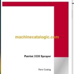 Case Patriot 3330 Sprayer Parts Catalog