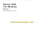 Case Patriot 4440 Tier 4B Final Sprayer Operator Manual (90426544)
