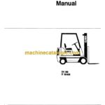 Clark IT30, IT40 B Forklift Overhaul Manual (OH366)