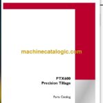Case PTX600 Precision Tillage Parts Catalog
