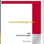 Case 2208 36 Inch Corn Head Parts Catalog
