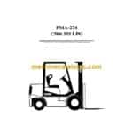 Clark C500 355 LPG Forklift Planned Maintenance and Adjustment Procedure Manual (PMA274)