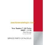 Case True Tandem 330 Turbo Disk Harrow Service Parts Catalogue