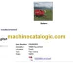 Case RB455 Round Baler Parts Catalog