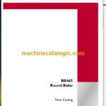 Case RB465 Round Baler Parts Catalog