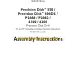 Case Precision Disk550, Precision Disk 500DS, P2080, P2082, 6100, 6200 Precision Disk Drill Assembly Instructions