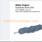 Atlas Copco Hydraulic Rock Drills Parts Catalogue Full PDF 2025