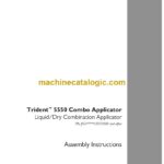 Case Trident 5550 Combo Applicator Liquid-Dry Combination Applicator Assembly Instructions
