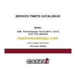 Case 2240 Tier 4A Patriot Sprayer Service Parts Catalogue