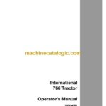 Case 766 Tractor International Operators Manual