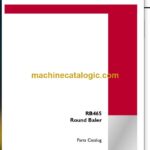 Case RB465 Round Baler Parts Catalog (550200613)