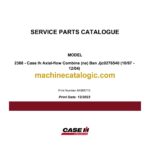 Case 2388 Axial-Flow NA Combine Service Parts Catalogue