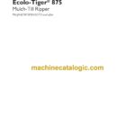 Case Ecolo-Tiger 875 Mulch-Till Ripper Assembly Instructions (92651918)