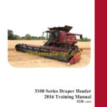 Case 3100 Series Draper Header Service Training Manual