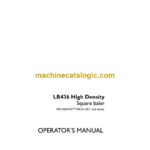 Case LB436 High Density Square Baler Operator Manual (91815204)