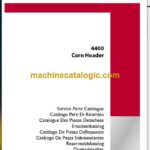 Case 4400 Corn Header Service Parts Catalog