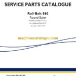 New Holland Roll-Belt 560 Round Baler Service Parts Catalogue