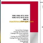 Case 4406, 4408, 4412, 4418, 9208, 9212, 9216, 9218, 980C-N Corn Head Parts Catalog