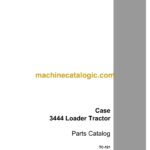 Case 3444 Loader Tractor Parts Catalog