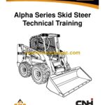 Case Alpha Series Skid Steer Technical Training Manual