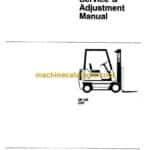 Clark E357 Forklift Service Manual (SM548)
