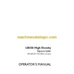 Case LB436 High Density Square Baler Operator Manual (90512689)