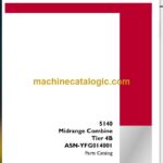 Case 5140 Tier 4B Midrange Combine Parts Catalog