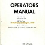 Clark CY60, CY70, CY80, CFY60, CFY70, CFY80, C60, C70, C80, CH60, CH70, CH80, CHY60, CHY70, CHY80 Forklift Operators Manual (O-126)