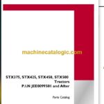 Case STX375, STX425, STX450, STX500 Tractors Parts Catalog