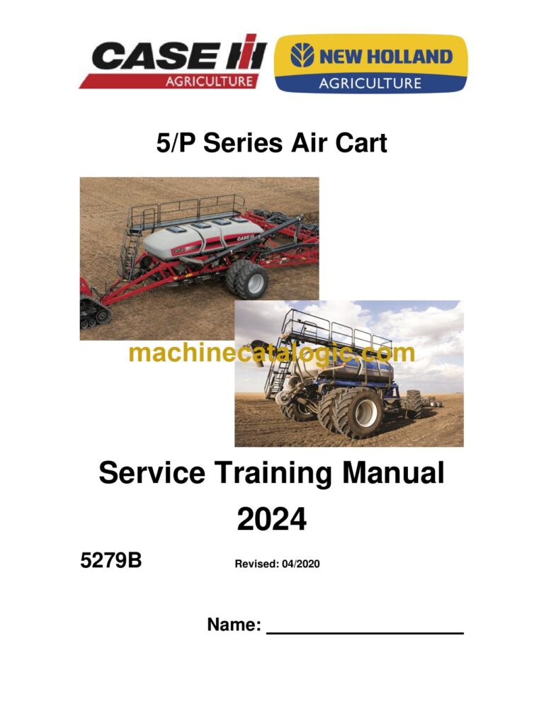 CNH 5-P Series Air Cart Service Training Manual