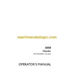 Case 3050 Header Operator Manual (91801675)