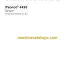 Case Patriot 4450 Sprayer Operator Manual