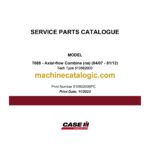 Case 7088 Axial-Flow Combine NA Service Parts Catalogue