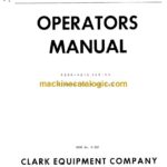 Clark C500-915, C500-Y1015 Series Operators Manual (O-297)