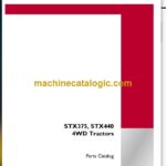 Case STX375, STX440 4WD Tractors Parts Catalog