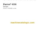 Case Patriot 4350 Sprayer Operator Manual (92233284)