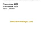 Kongskilde Stonebear 4000, 5200 Stone Collector Operator Manual
