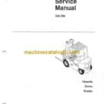 Clark Genesis Series Truck Service Manual (SM598)