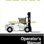 Clark CDP100, CDP164 Forklift Operators Manual (OM-622)